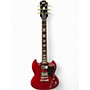 Used Epiphone SG Red Solid Body Electric Guitar Red
