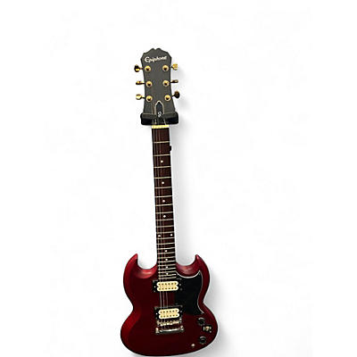 Used Epiphone SG Red Solid Body Electric Guitar