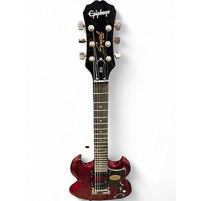 Used Epiphone SG Red Solid Body Electric Guitar