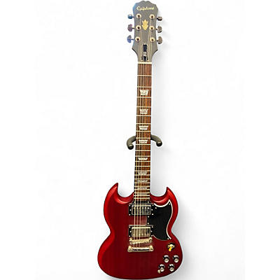 Used Epiphone SG Red Solid Body Electric Guitar