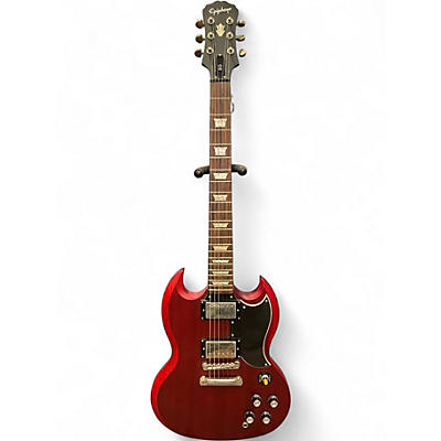 Used Epiphone SG Red Solid Body Electric Guitar