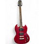 Used Epiphone SG Red Solid Body Electric Guitar Red