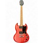 Used Epiphone SG Red Solid Body Electric Guitar Red