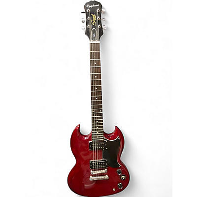 Used Epiphone SG Red Solid Body Electric Guitar