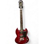 Used Epiphone SG Red Solid Body Electric Guitar Red