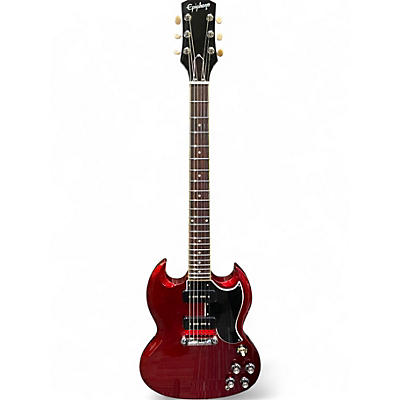 Used Epiphone SG SPECIAL P90 Candy Apple Red Metallic Solid Body Electric Guitar