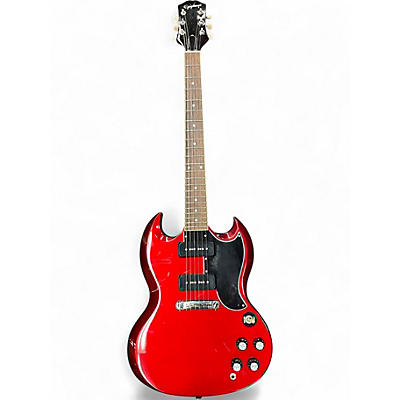 Used Epiphone SG SPECIAL P90 SPARKLING BURGUNDY Solid Body Electric Guitar