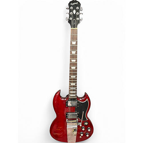 Used Epiphone SG STANDARD '61 Maestro Vibrola Cherry Solid Body Electric Guitar Cherry
