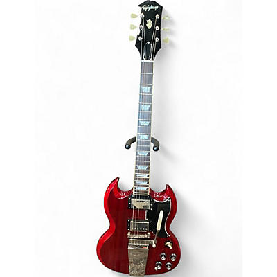 Used Epiphone SG STANDARD '61 VIBROLA Heritage Cherry Solid Body Electric Guitar