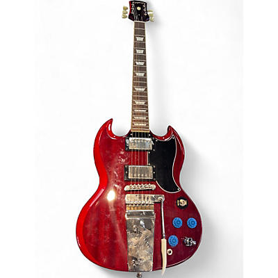 Used Epiphone SG STANDARD VIBROLA Cherry Solid Body Electric Guitar