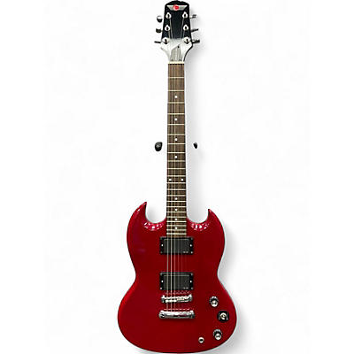 Used Epiphone SG STANDARD WITH EMG PICKUPS Cherry Solid Body Electric Guitar