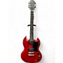 Used Epiphone Used Epiphone SG Satin Red Solid Body Electric Guitar Satin Red