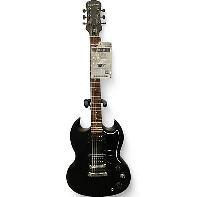 Used Epiphone SG Special Bolt On Black Solid Body Electric Guitar