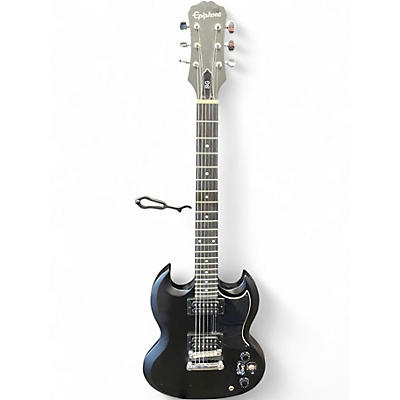 Used Epiphone SG Special Bolt On Black Solid Body Electric Guitar