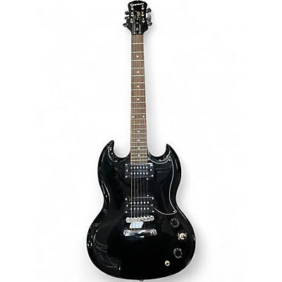 Used Epiphone SG Special Bolt On Black Solid Body Electric Guitar