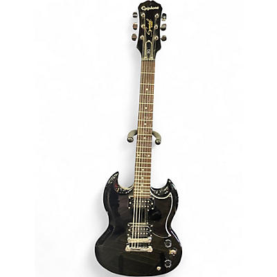 Used Epiphone SG Special Bolt On Black Solid Body Electric Guitar