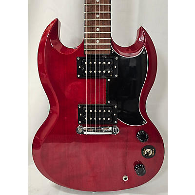 Epiphone Used Epiphone SG Special Bolt On Cherry Solid Body Electric Guitar