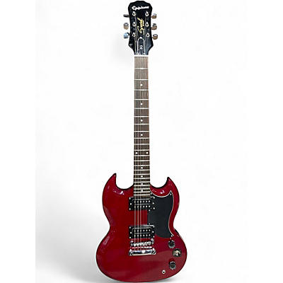 Used Epiphone SG Special Bolt On Cherry Solid Body Electric Guitar