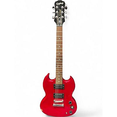 Used Epiphone SG Special Bolt On Cherry Solid Body Electric Guitar