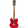 Used Epiphone SG Special Bolt On Cherry Solid Body Electric Guitar Cherry