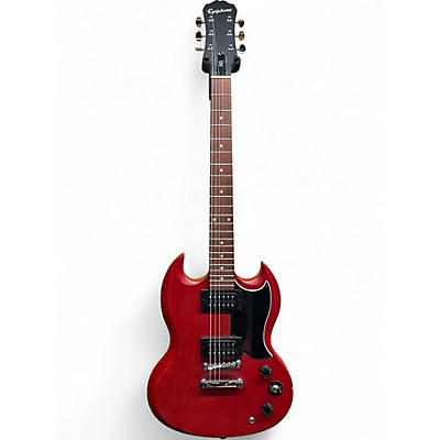Used Epiphone SG Special Bolt On Cherry Solid Body Electric Guitar