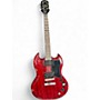 Used Epiphone SG Special Bolt On Cherry Solid Body Electric Guitar Cherry