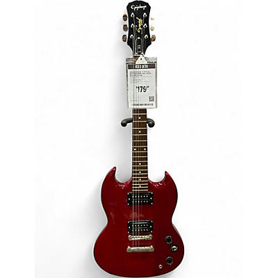 Used Epiphone SG Special Bolt On Cherry Solid Body Electric Guitar