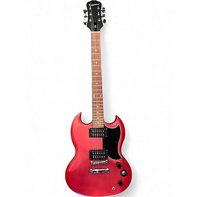 Used Epiphone SG Special Bolt On Cherry Solid Body Electric Guitar