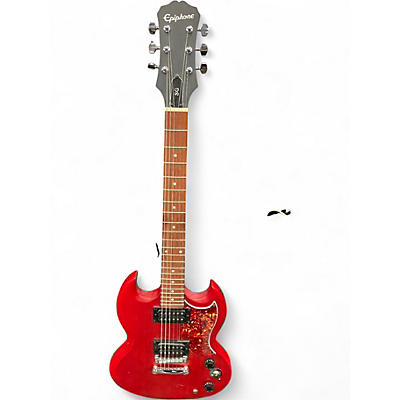 Used Epiphone SG Special Bolt On Cherry Solid Body Electric Guitar