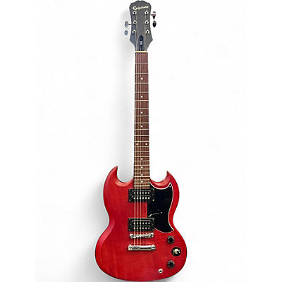 Used Epiphone SG Special Bolt On Cherry Solid Body Electric Guitar
