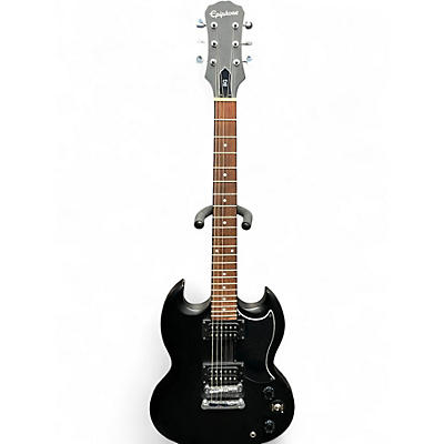 Used Epiphone SG Special Bolt On Ebony Solid Body Electric Guitar
