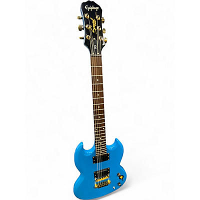 Used Epiphone SG Special Bolt On GT BLUE Solid Body Electric Guitar