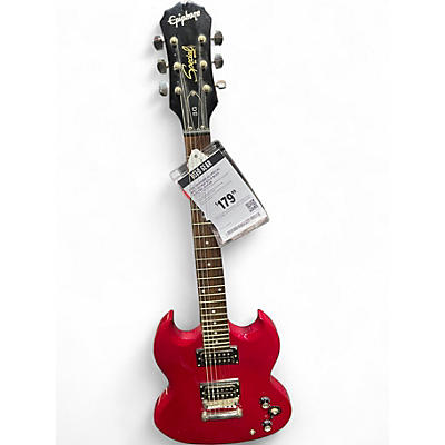 Used Epiphone SG Special Bolt On RED Solid Body Electric Guitar
