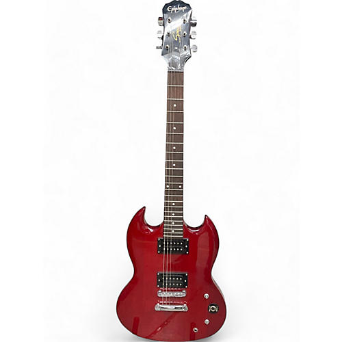 Used Epiphone SG Special Bolt On Red Solid Body Electric Guitar Red