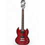 Used Epiphone SG Special Bolt On Red Solid Body Electric Guitar Red