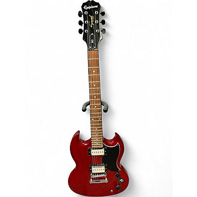 Used Epiphone SG Special Bolt On Red Solid Body Electric Guitar