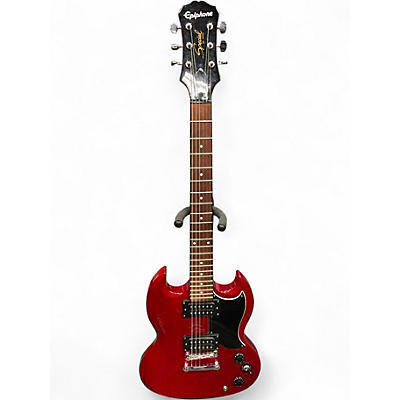 Used Epiphone SG Special Bolt On Red Solid Body Electric Guitar