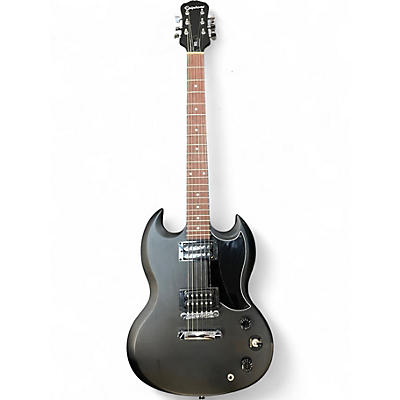 Used Epiphone SG Special Bolt On Satin Black Solid Body Electric Guitar