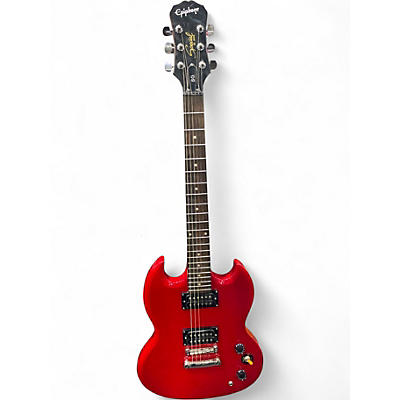 Used Epiphone SG Special Bolt On Trans Red Solid Body Electric Guitar