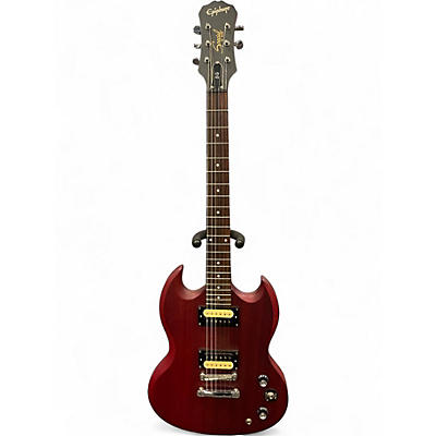 Used Epiphone SG Special Bolt On Worn Cherry Solid Body Electric Guitar