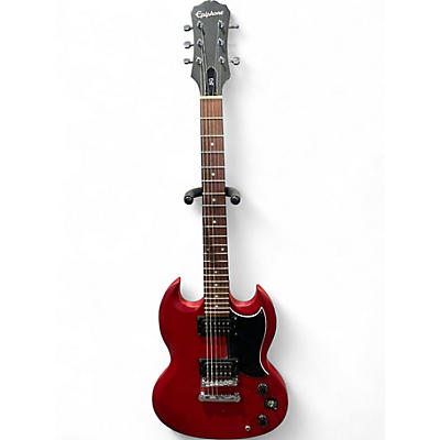 Used Epiphone SG Special Dark Cherry Red Solid Body Electric Guitar