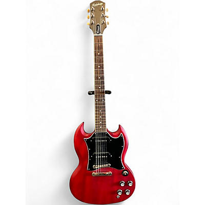 Used Epiphone SG Special P-90 Cherry Solid Body Electric Guitar