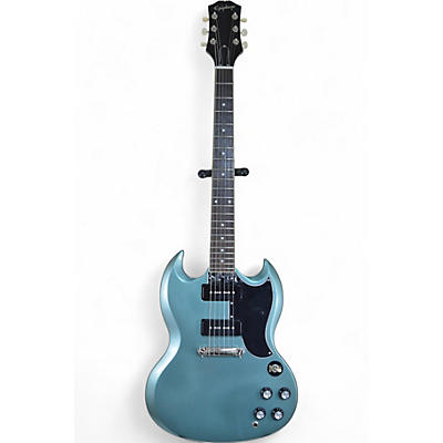 Epiphone Used Epiphone SG Special P90 Blue Solid Body Electric Guitar