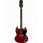 Used Epiphone SG Special P90 Cherry Solid Body Electric Guitar Cherry
