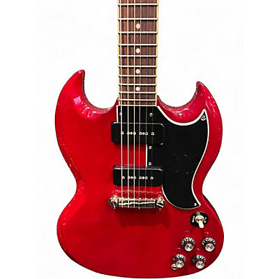 Used Epiphone SG Special P90 Cherry Solid Body Electric Guitar