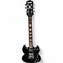 Used Epiphone SG Standard 61 Black Solid Body Electric Guitar Black