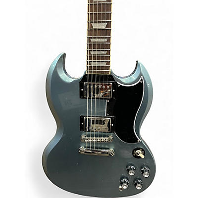 Used Epiphone SG Standard 61' PELUM BLUE Solid Body Electric Guitar