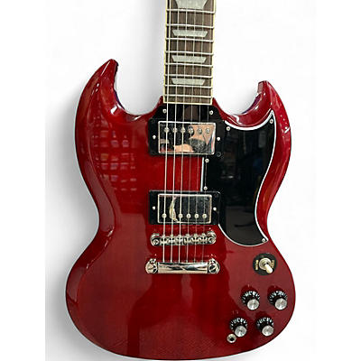 Used Epiphone SG Standard 61' Red Solid Body Electric Guitar