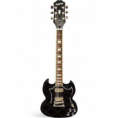 Used Epiphone SG Standard Black Solid Body Electric Guitar