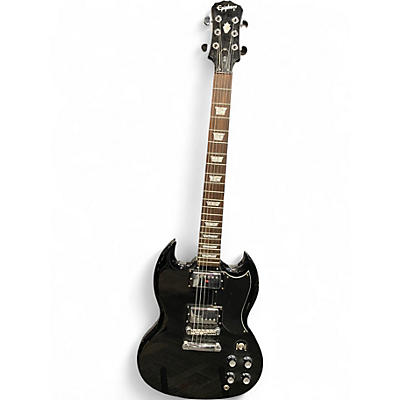 Used Epiphone SG Standard Black Solid Body Electric Guitar